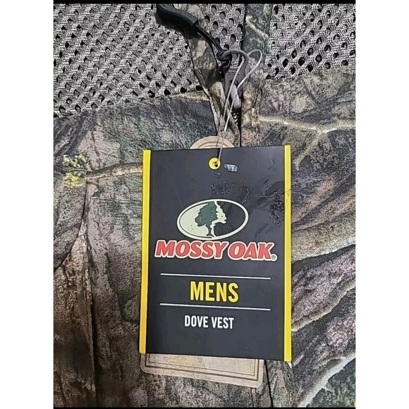 Mossy Oak Mens Dove Vest XL/2XL Break Up Country Camo Game Bag Breathable NWT - Picture 3 of 6